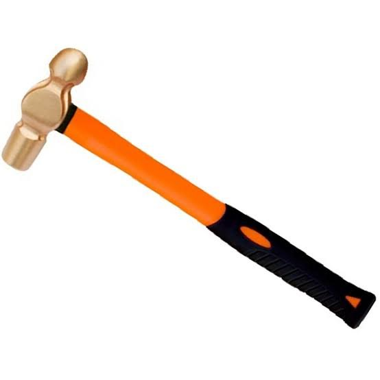 Taparia Non-Sparking Hammer with Handle Ball Pein AL-BR