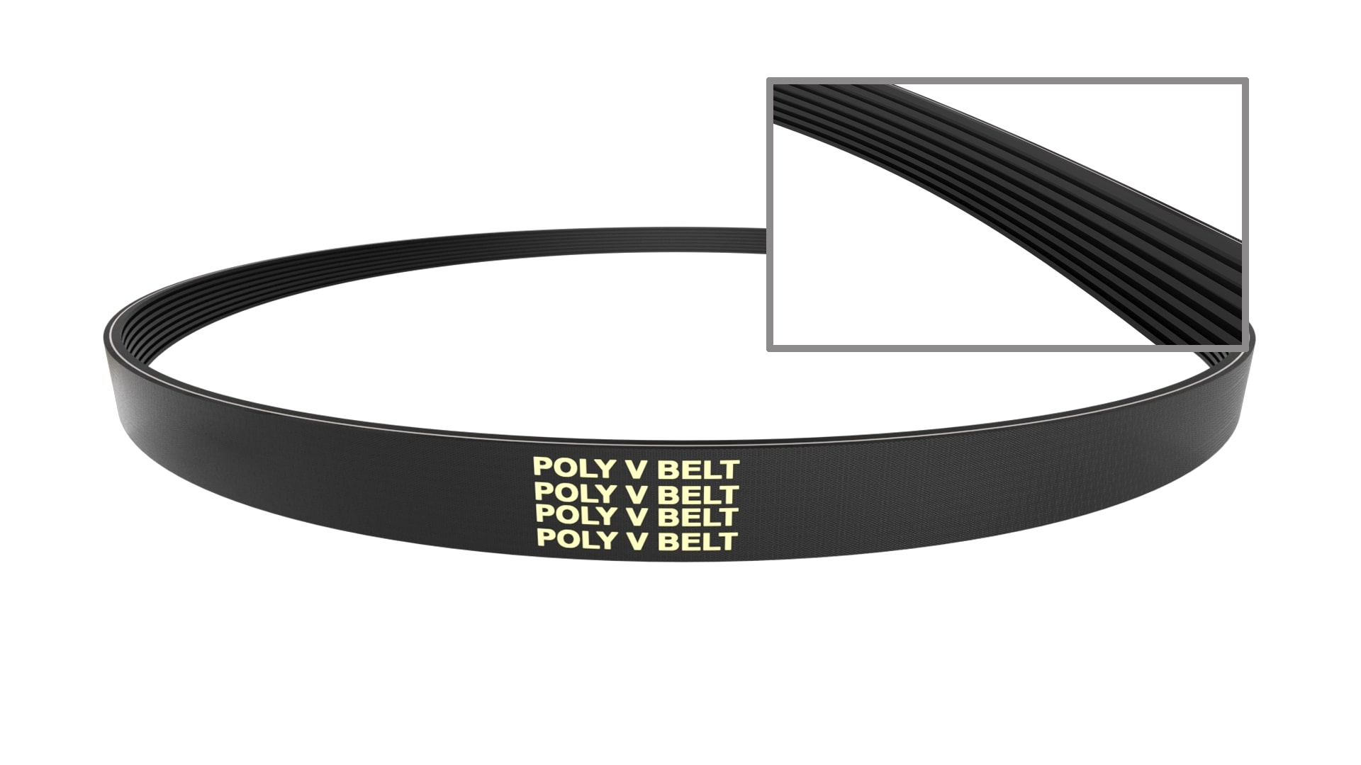 JK Fenner Poly-V Ribbed Belt R-Section