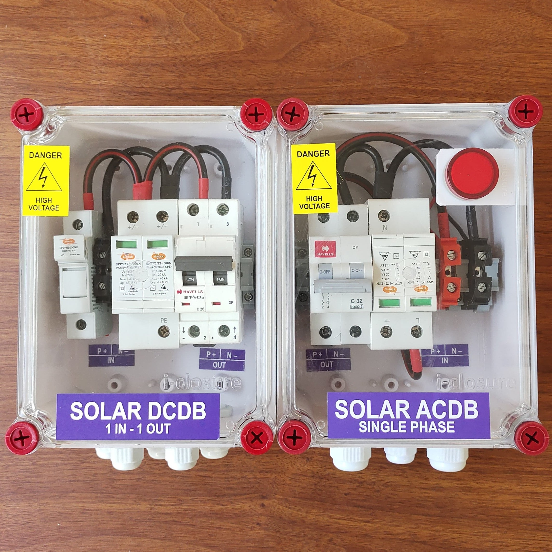 Solar ACDB & DCDB Combo Set