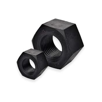 TVS 2" Nut UNC As Per BS1768 Hexagonal Nut Inch GR5