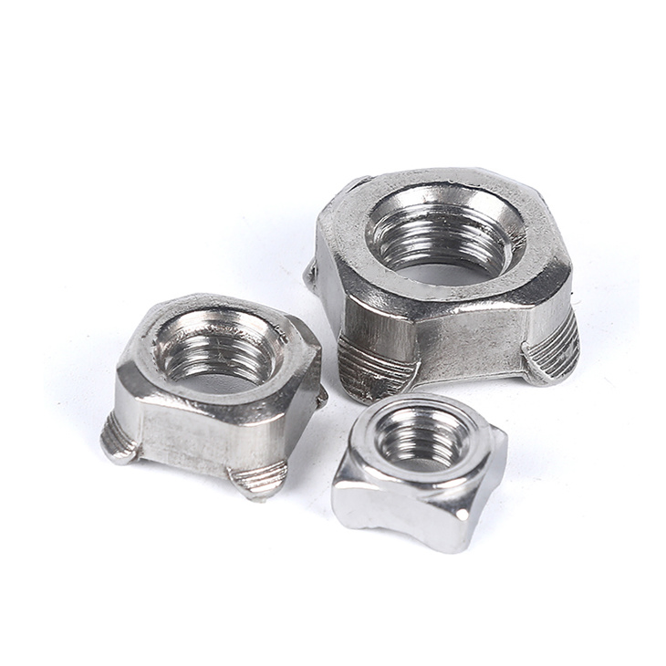 TVS Cold Forged Precision Square Weld Nut Metric
