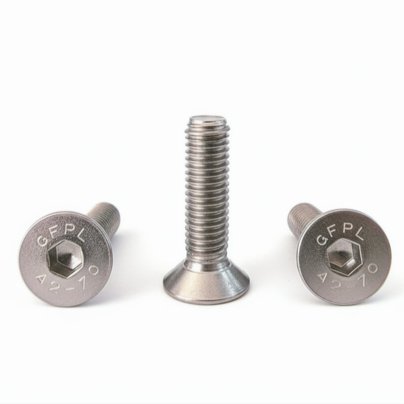 M6 SS 202 Allen CSK Screw